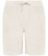 NS718 Native Spirit Kids Drawcord Terry Towel Shorts Ivory colour image